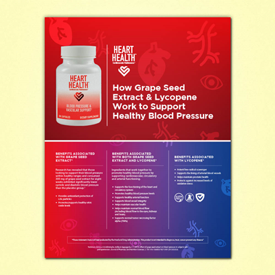 Heart Health Infographic Flyer